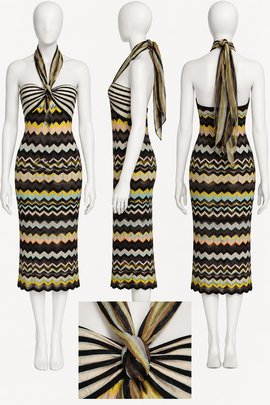 Missoni knit convertible tube dress