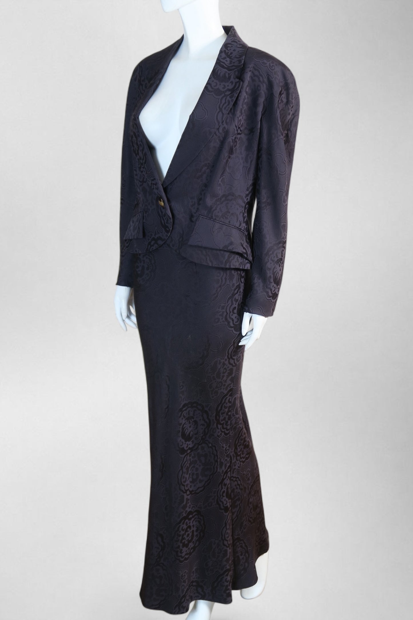 Dior spring 1999 jacquard set