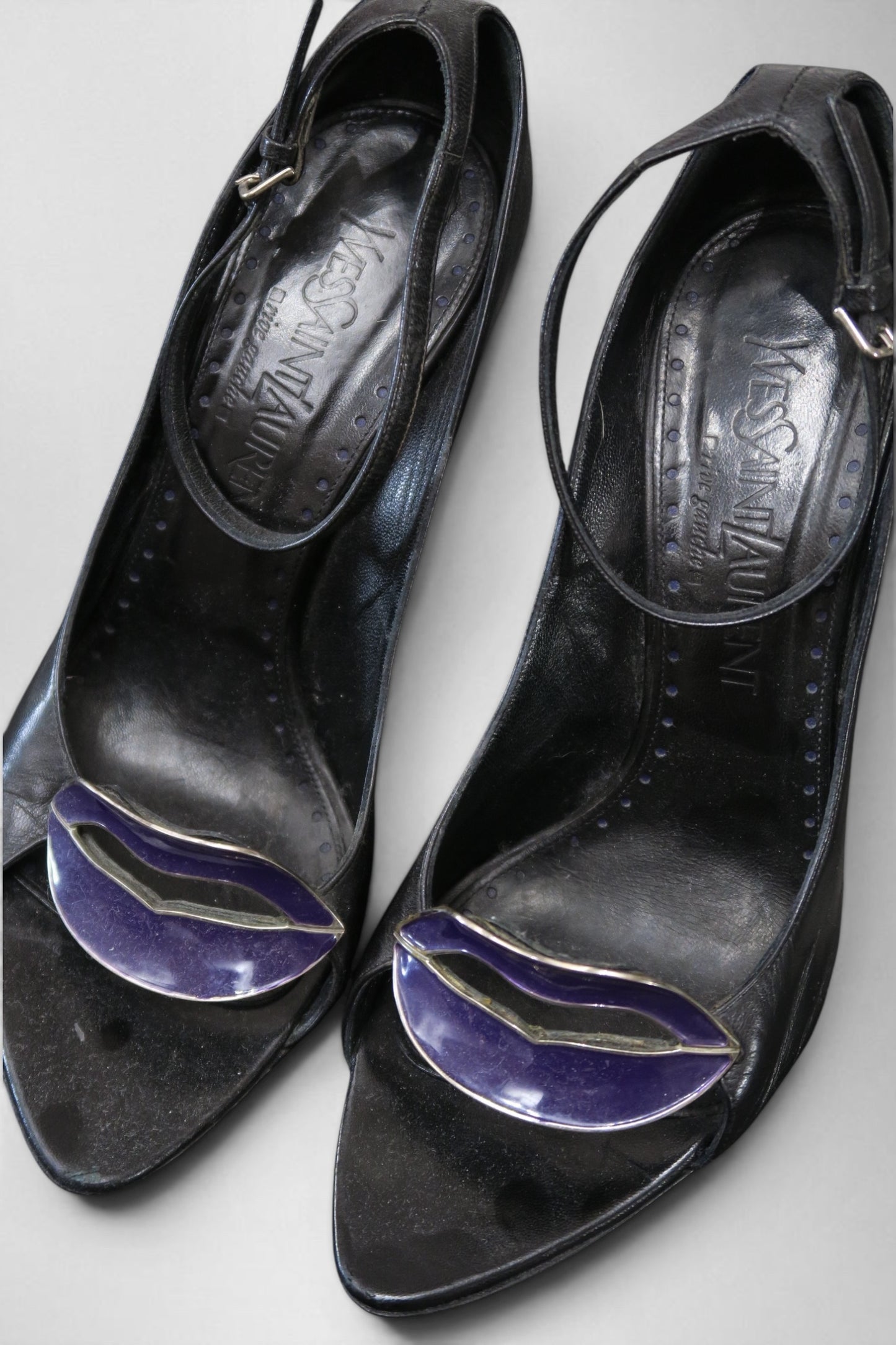 Yves Saint Laurent lips heels