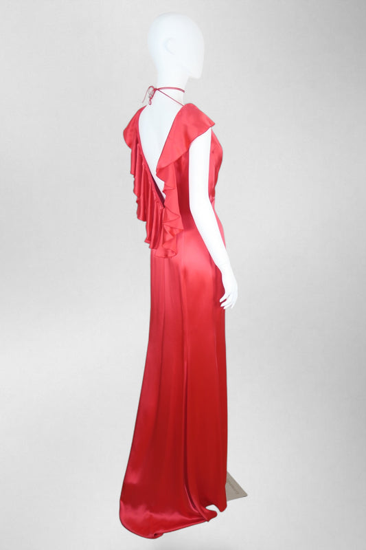 Valentino silk maxi dress