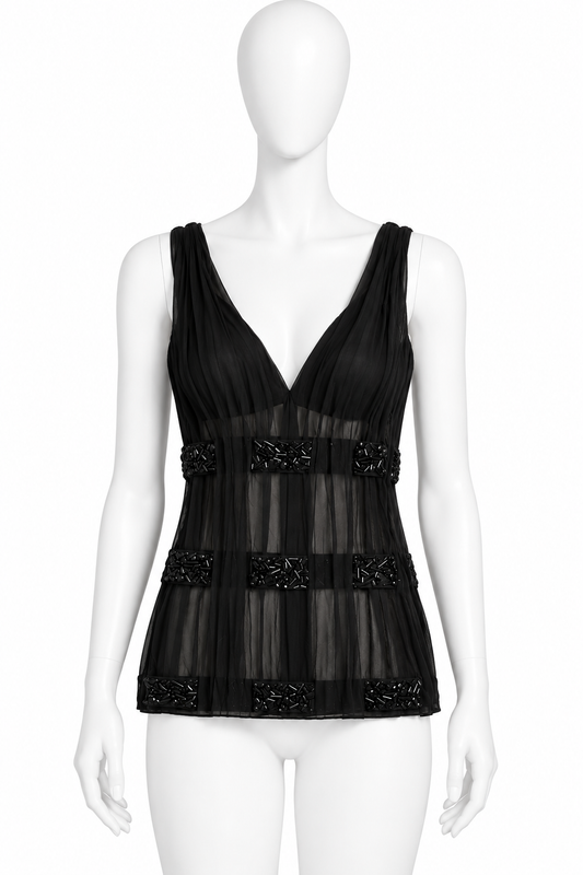 La Perla beaded top