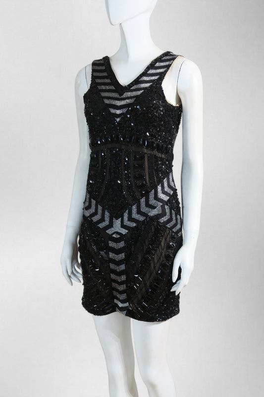 Scherrer bandage mini dress
