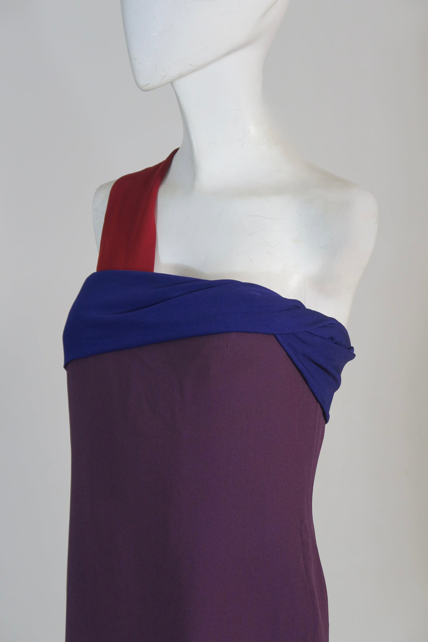 Gianni Versace Couture fall 1997 Colour-Block Dress