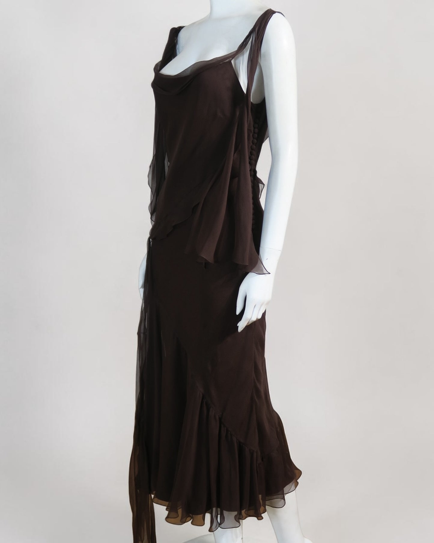 Dior fall 2005 silk dress