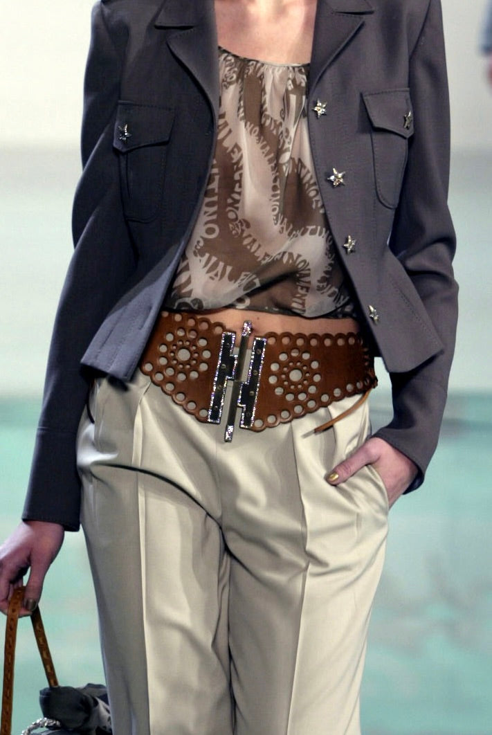 Valentino spring 2003 runway belt