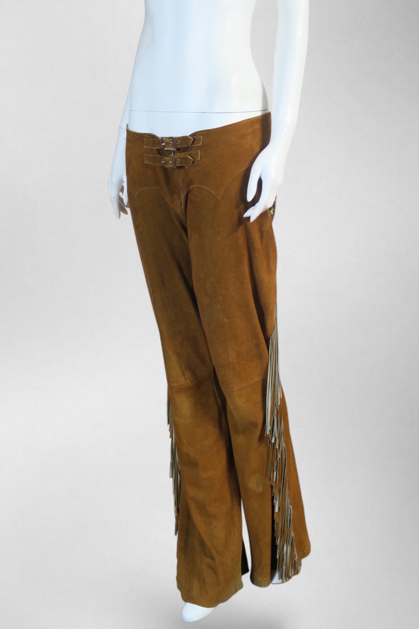 Dior spring 2002 suede pants