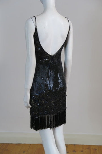 Naeem Khan hand beaded dress