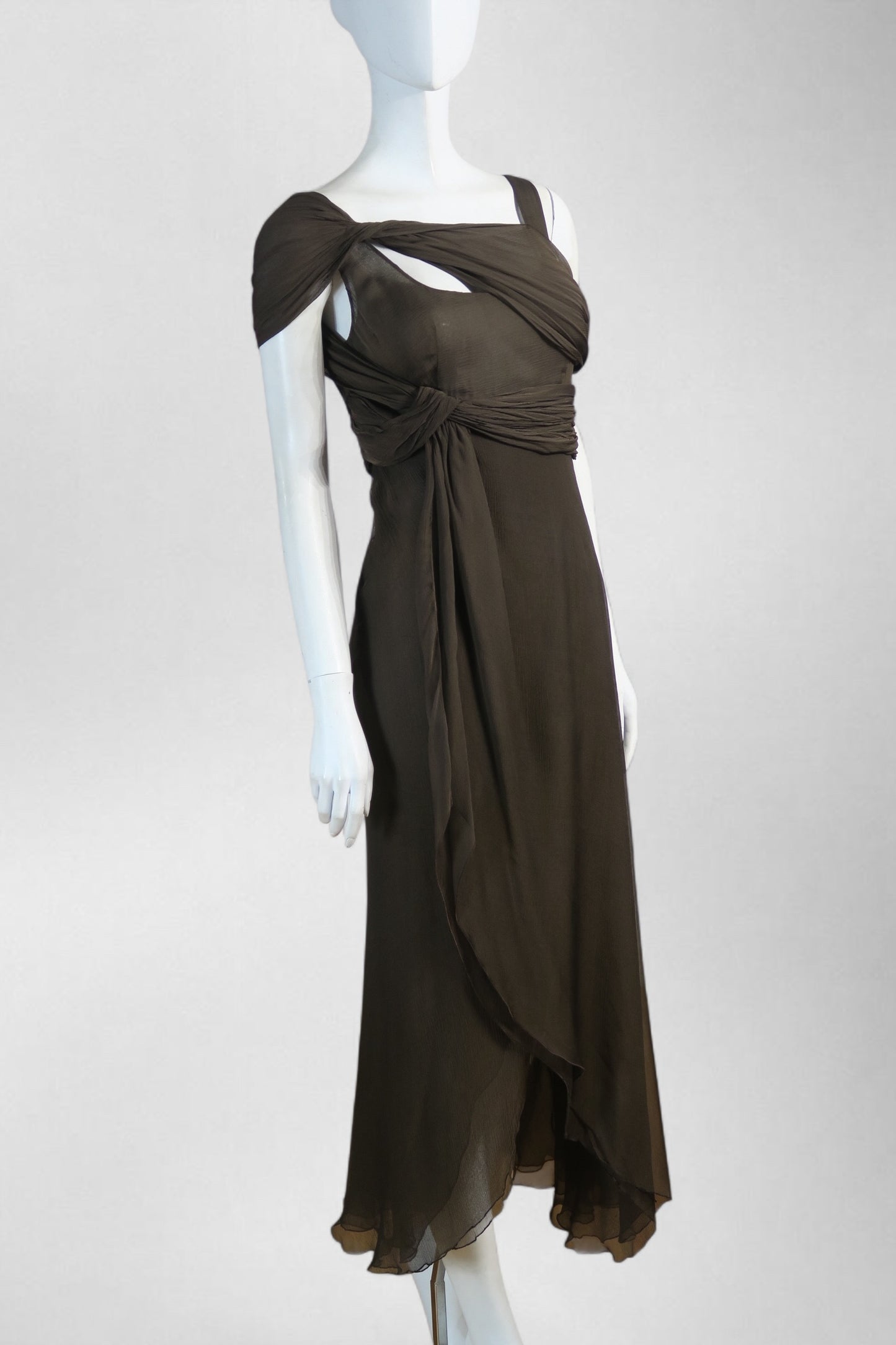 Valentino runway 1994 dress