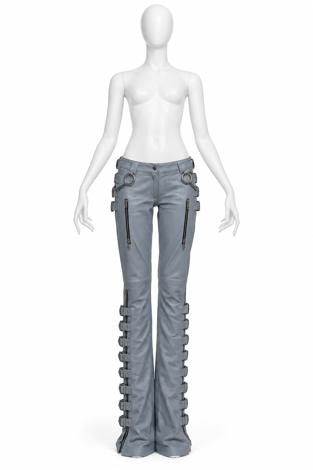 Dolce & Gabbana spring 2003 lambskin leather bondage pants