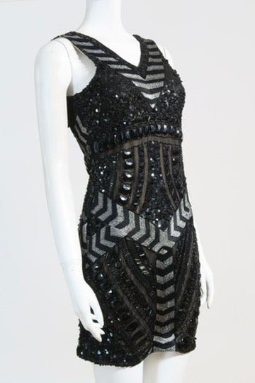 Scherrer bandage mini dress