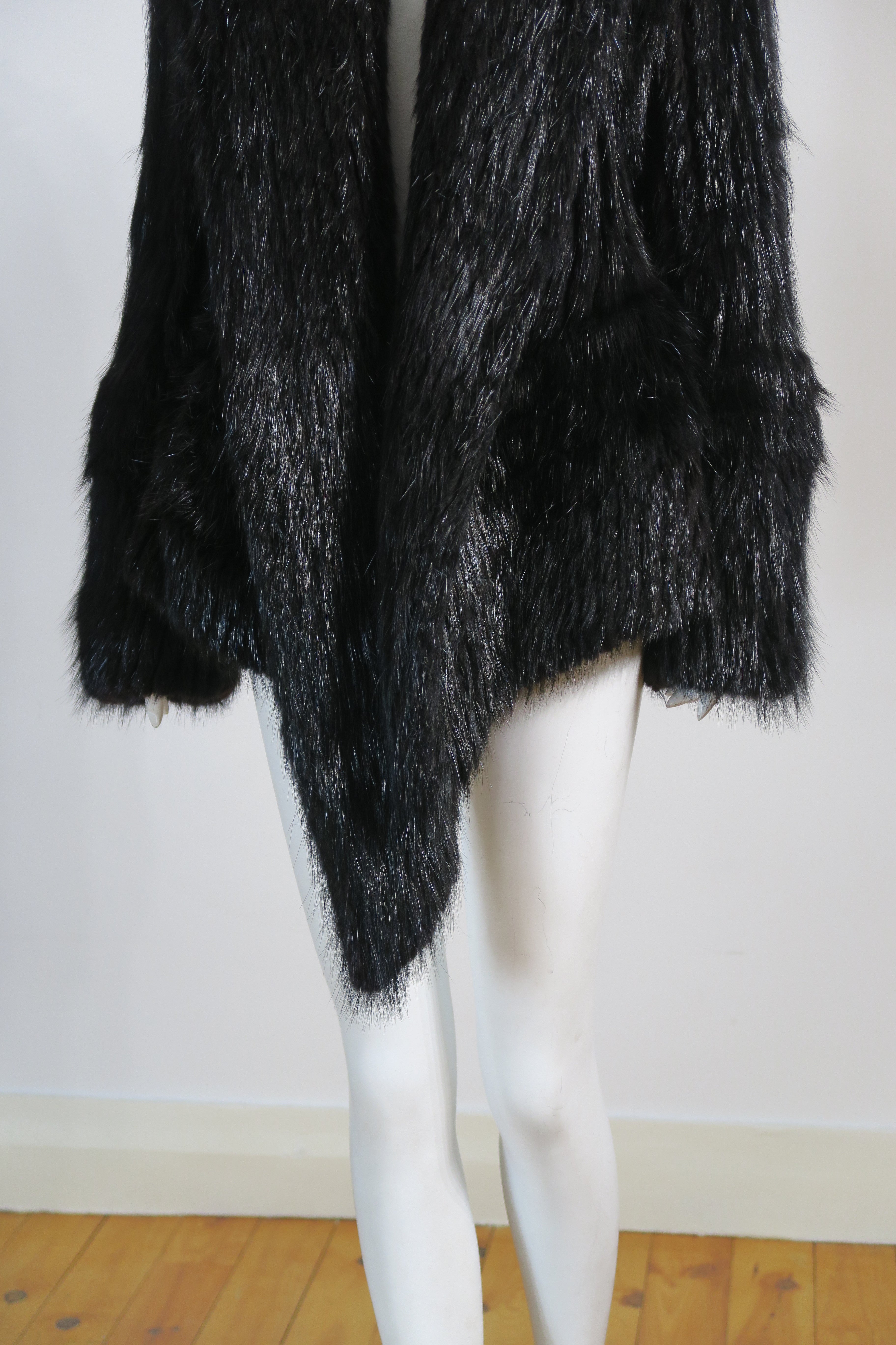 Dior Fall Winter 2006 Beaver Fur Oversized Jacket Dramatic Opera