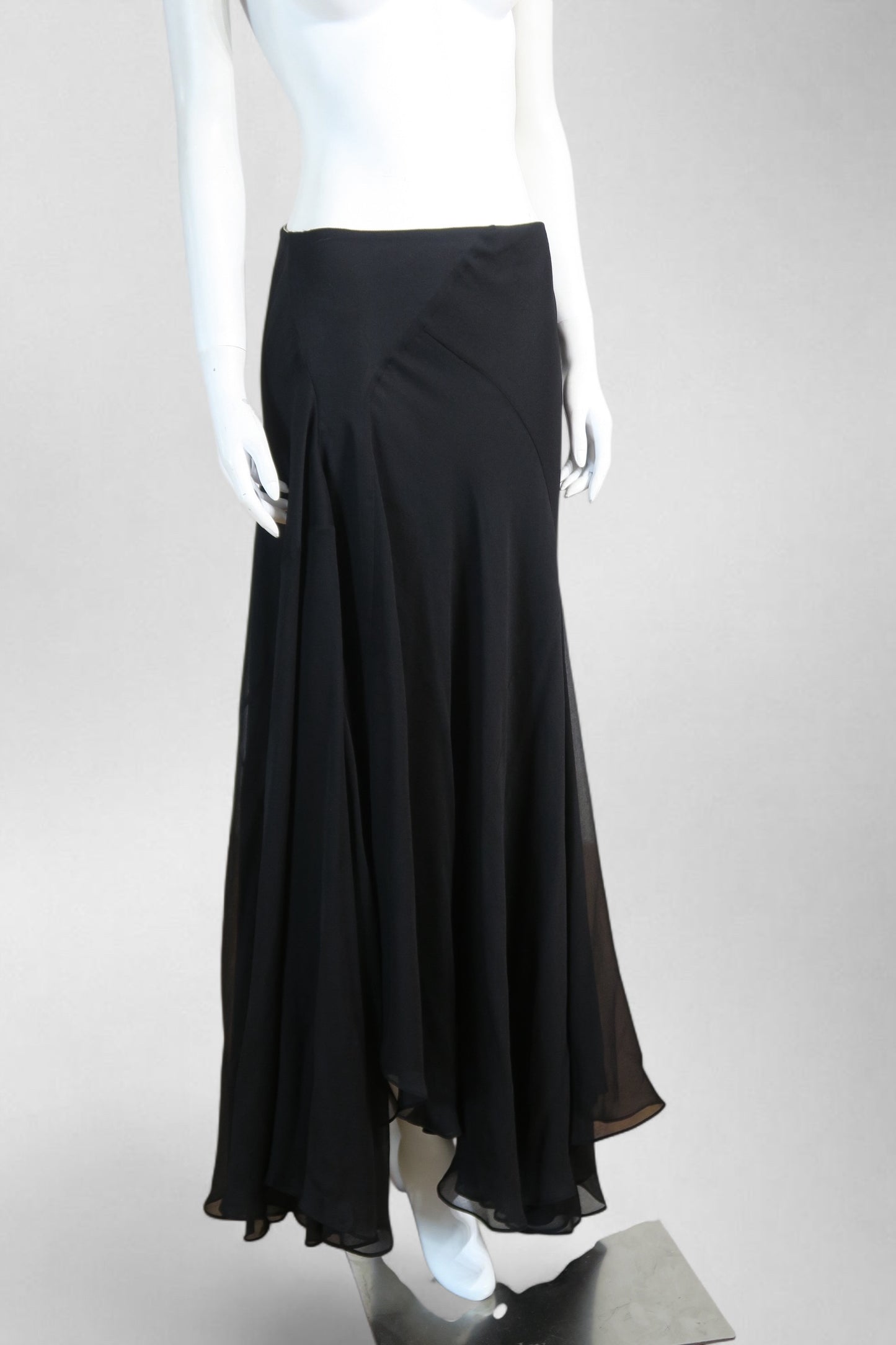 Chloe maxi silk skirt