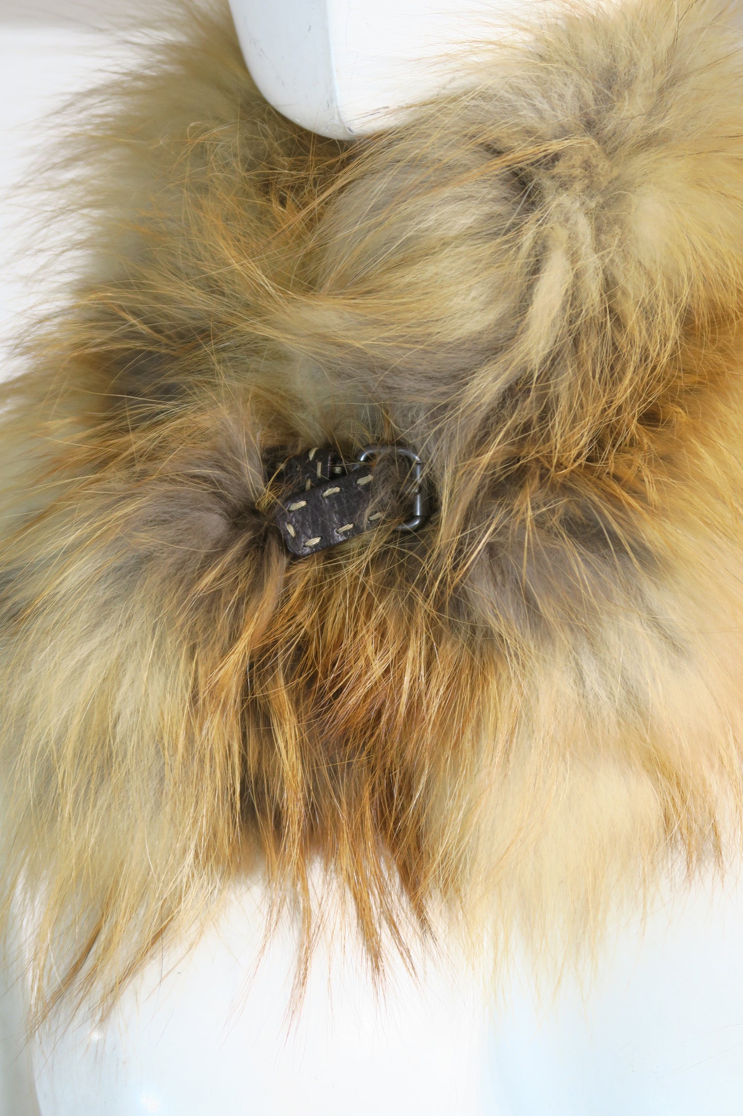 Fendi fox fur collar