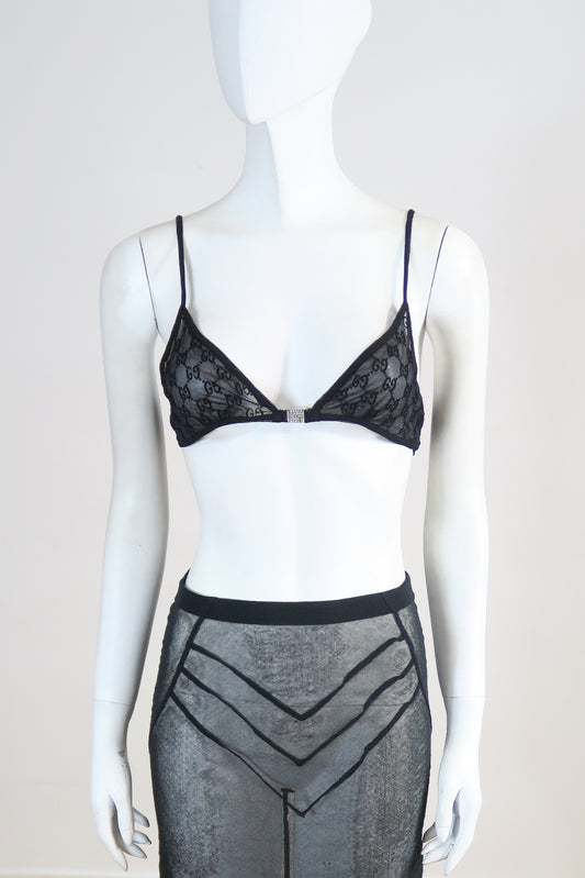 Gucci Tom Ford crystal bra