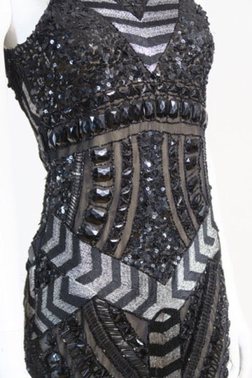 Scherrer bandage mini dress