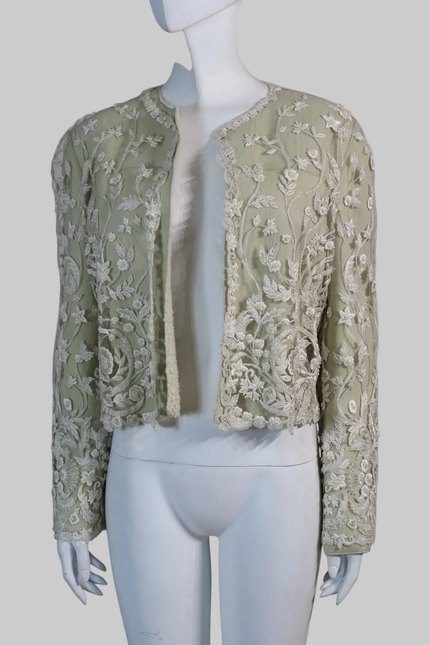 Valentino 2000 runway bridal jacket