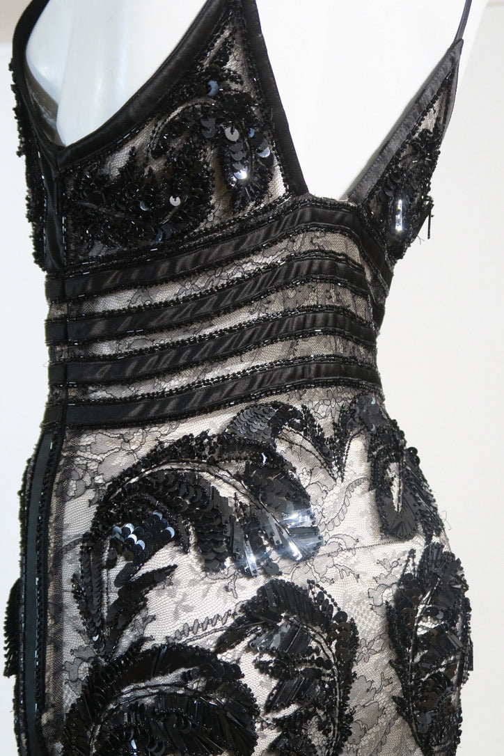 Roberto Cavalli 1/1 beaded maxi dress