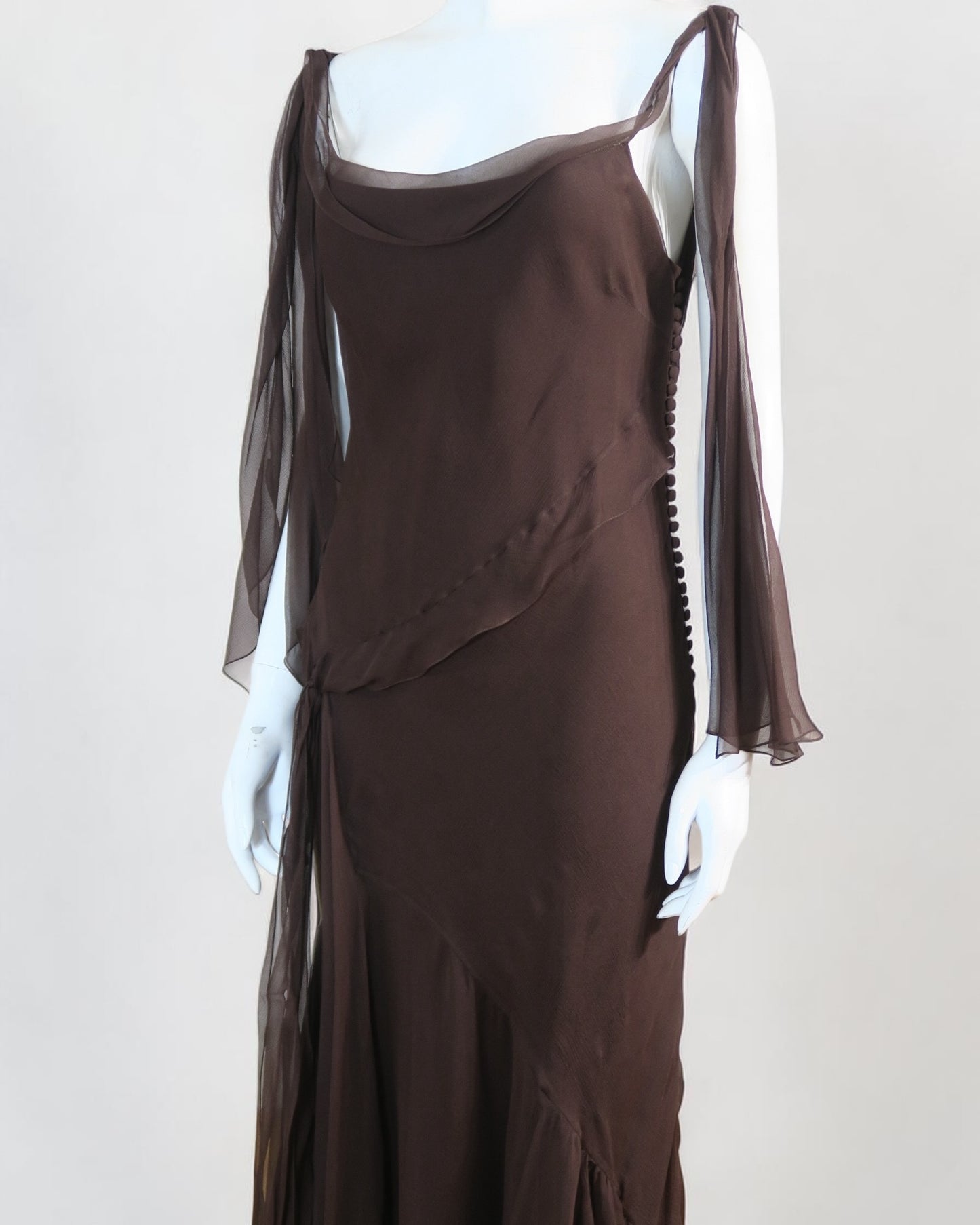 Dior fall 2005 silk dress