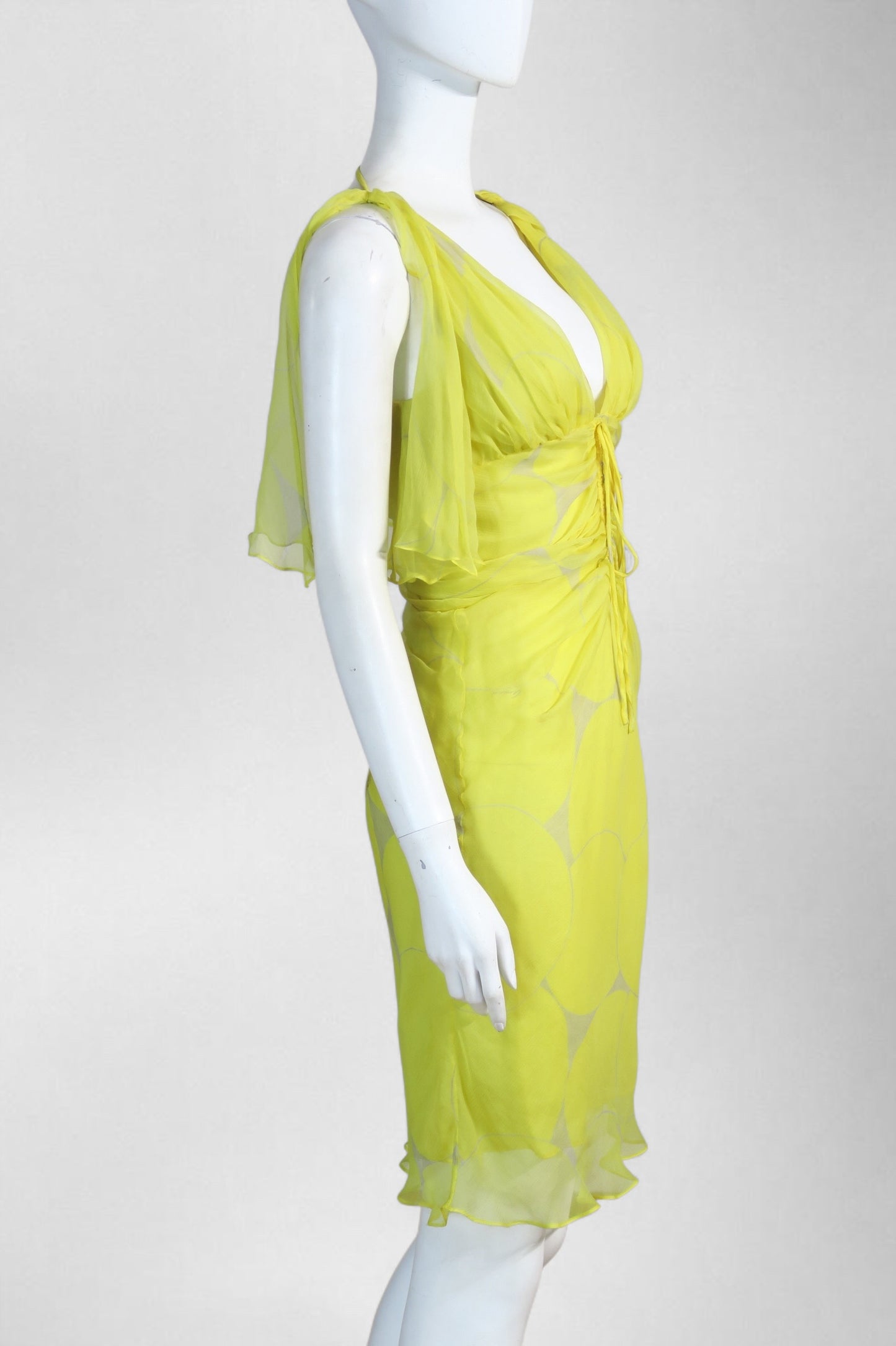 Gucci Tom Ford Spring 2002 silk dress