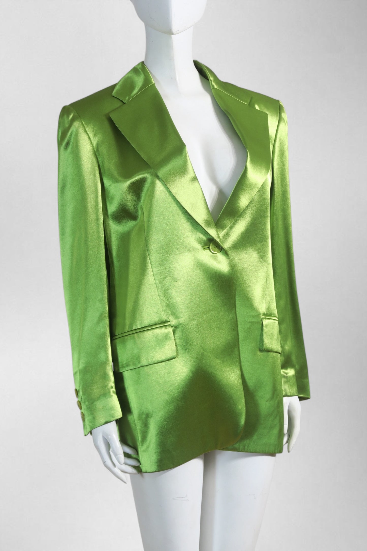 Yves Saint Laurent satin jacket