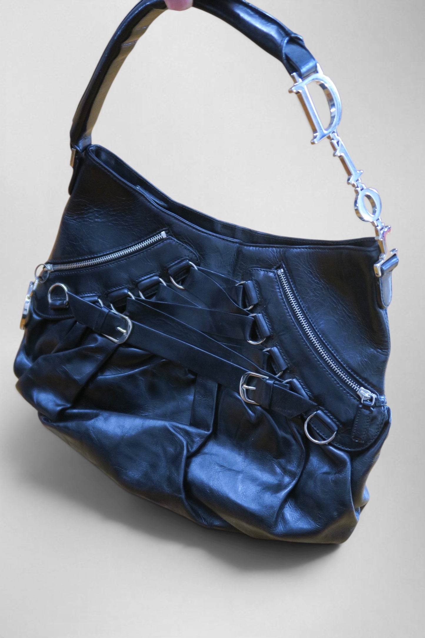 Dior ballet leather bag