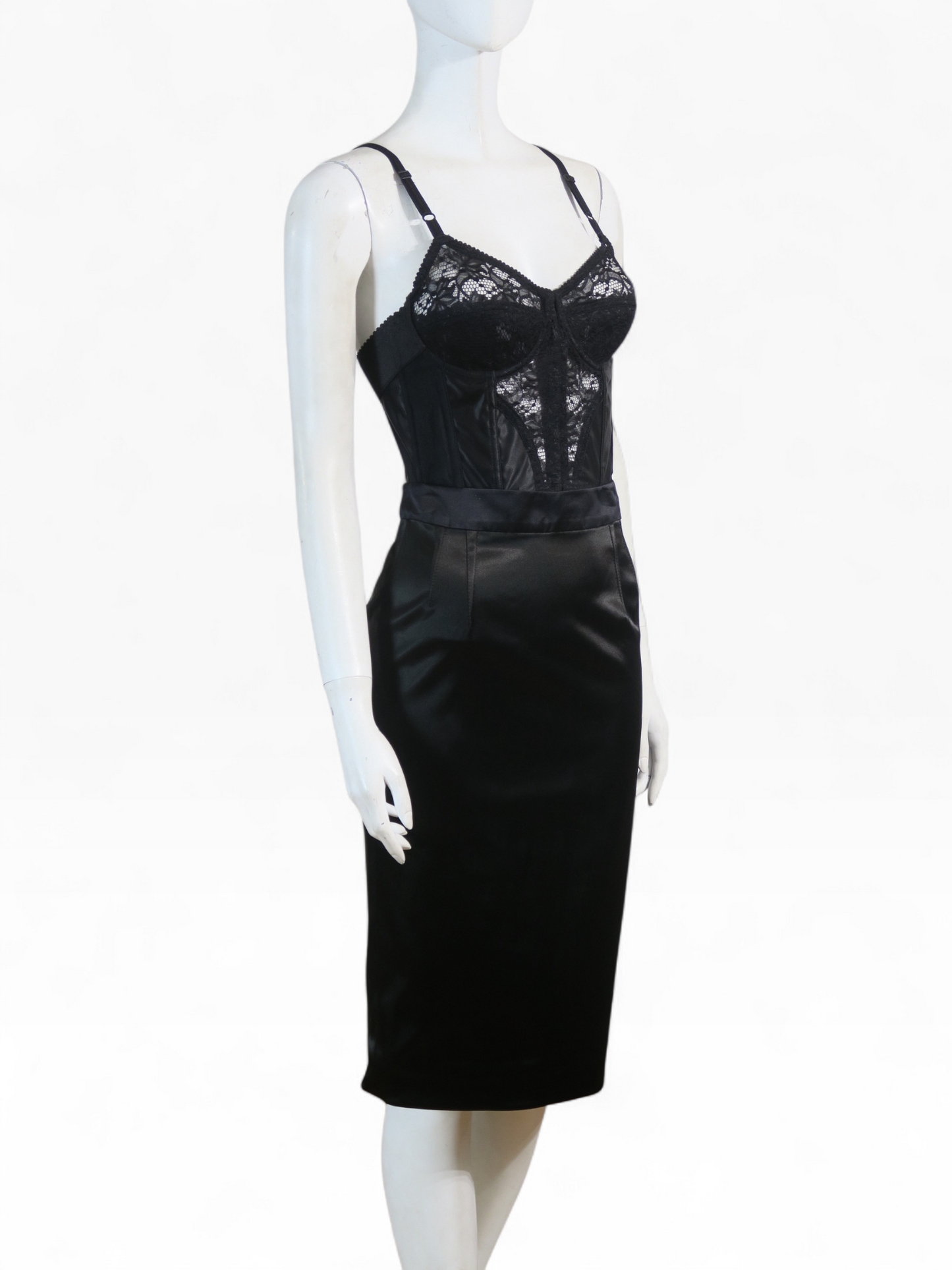 Dolce & Gabbana black lace set