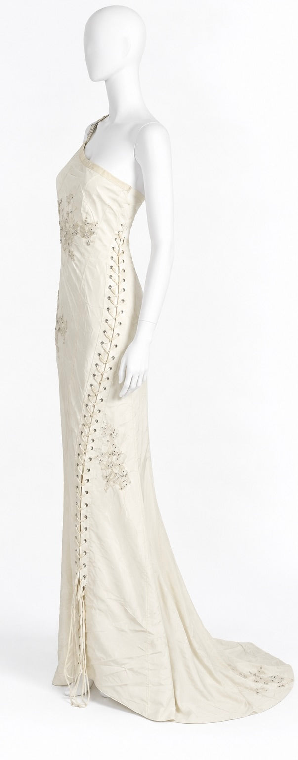 Dior fall 2001 wedding dress