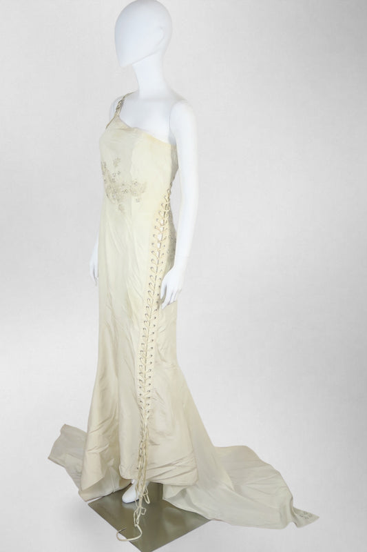 Dior bridal wedding dress