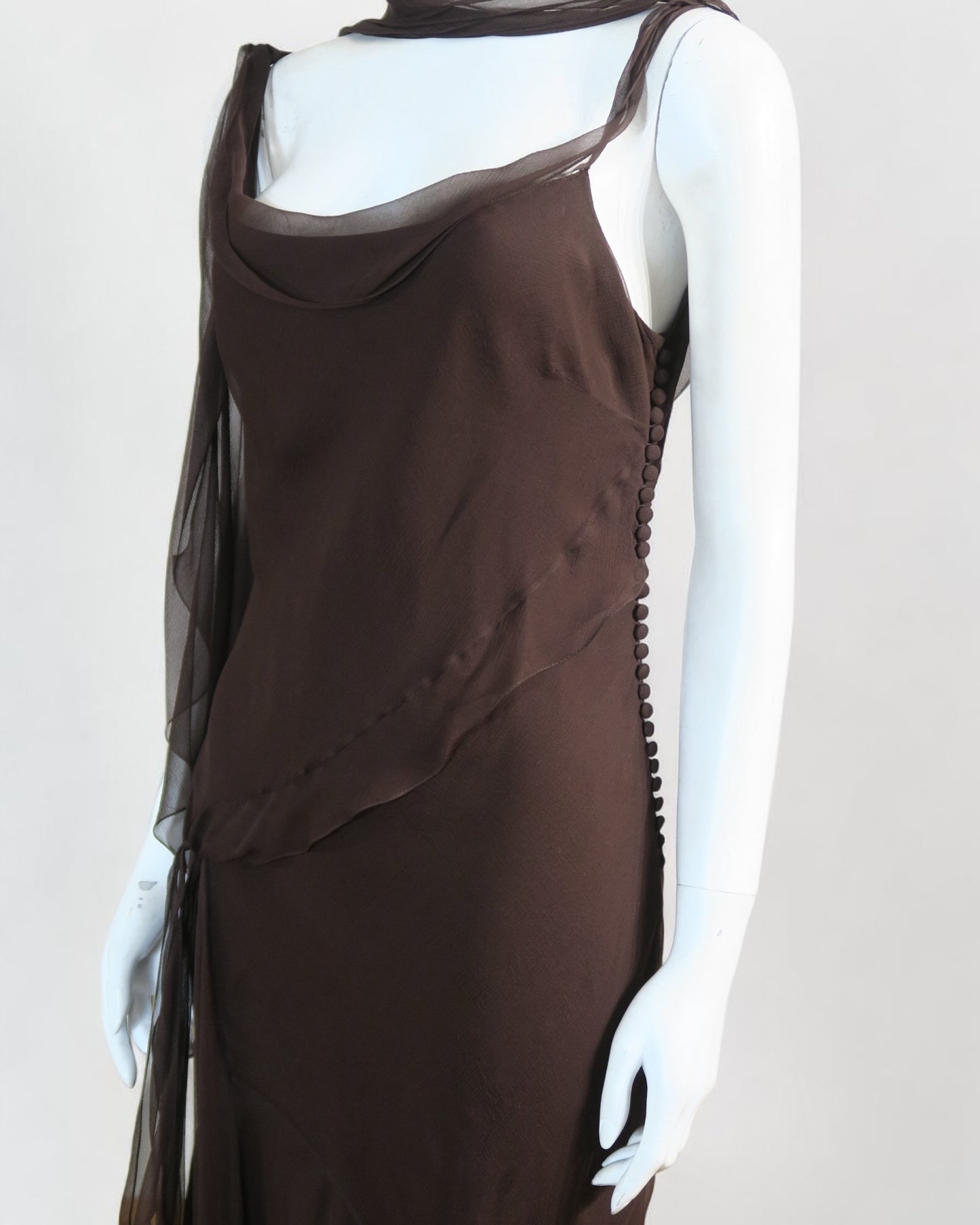 Dior fall 2005 silk dress