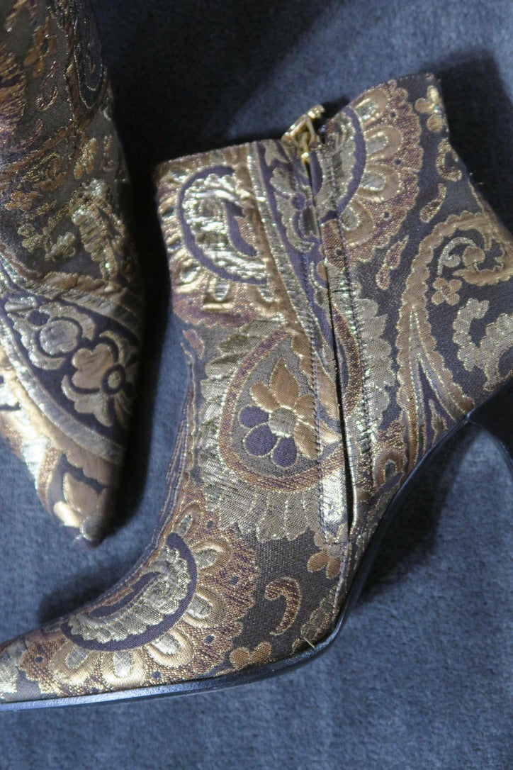 Celine boots gold hardware luxury