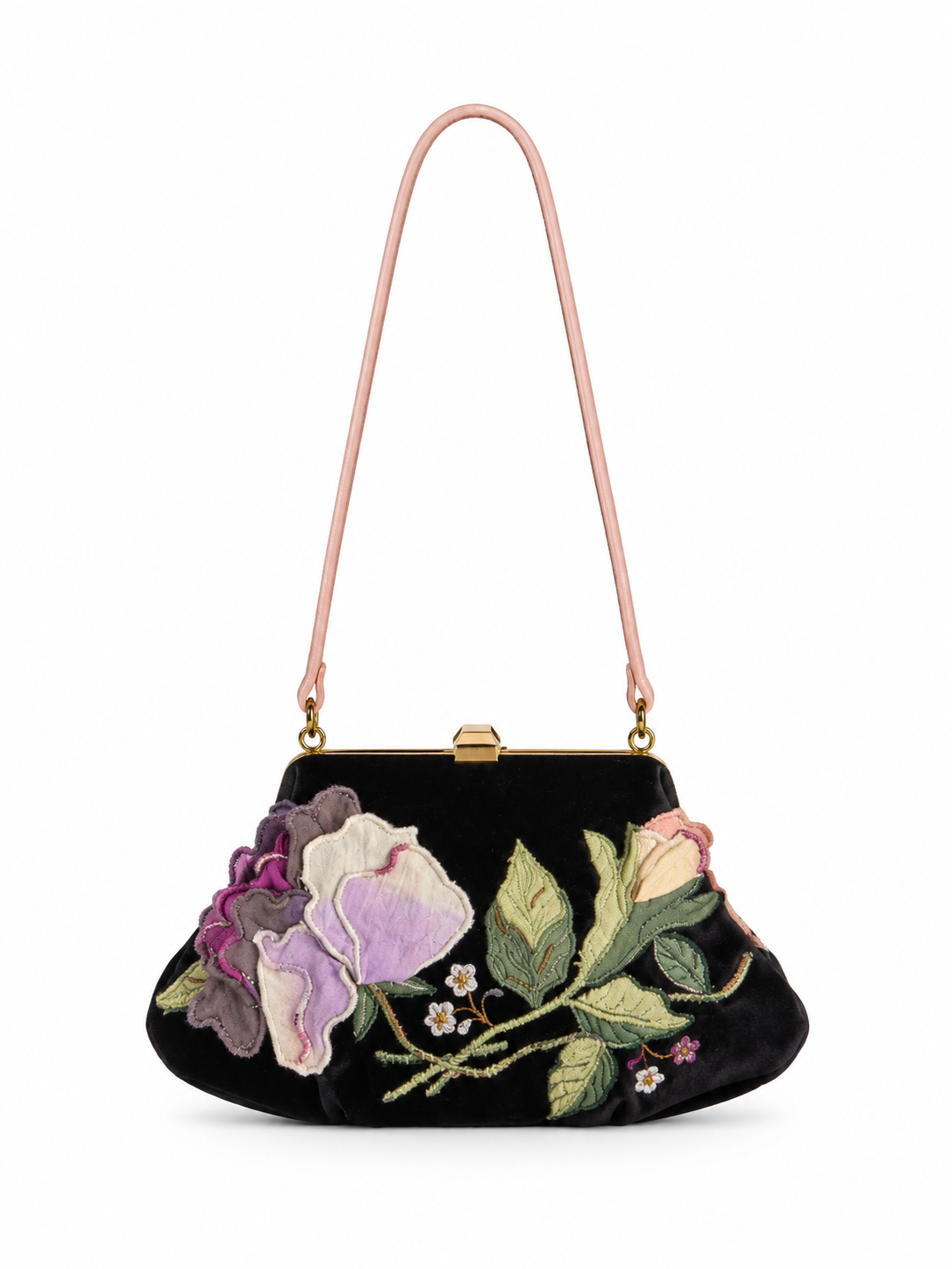 Valentino floral embroidered mini bag