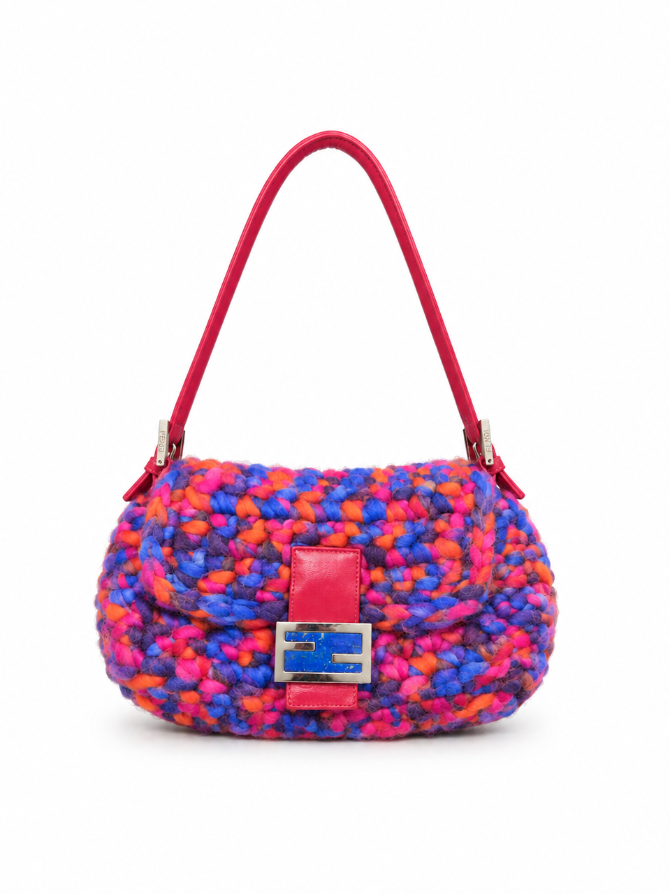 Fendi rare knitted baguette