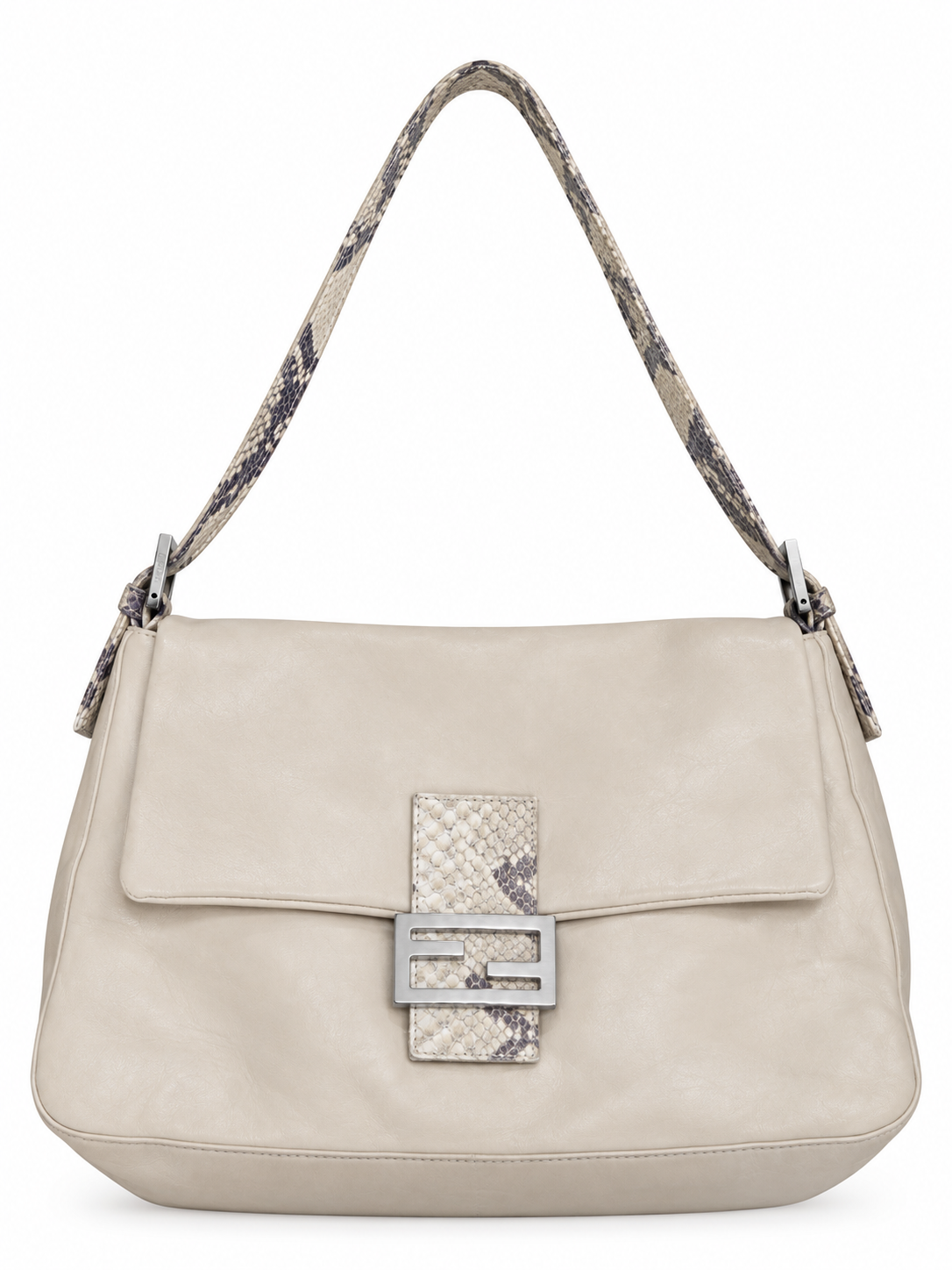 Fendi mamma baguette python