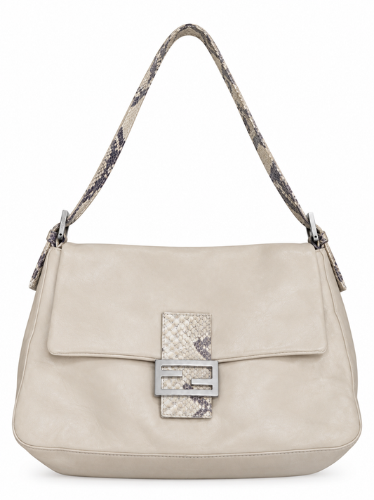 Fendi mamma baguette python