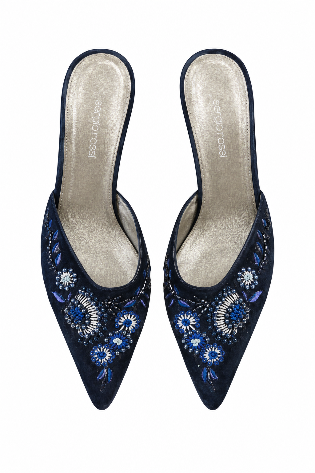 Sergio Rossi beaded heels size 38