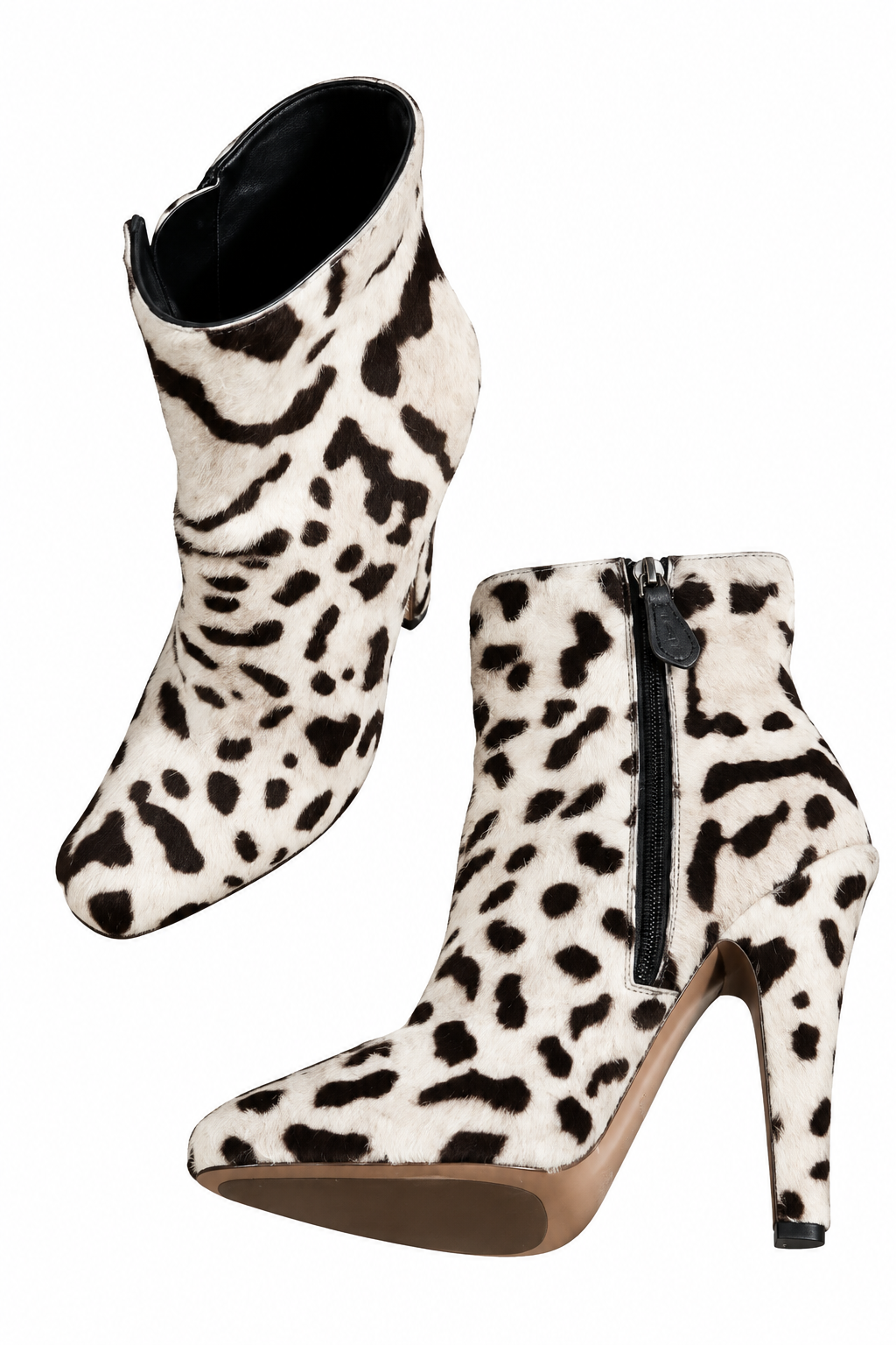 Alaia ponyhair zebra boots size 36