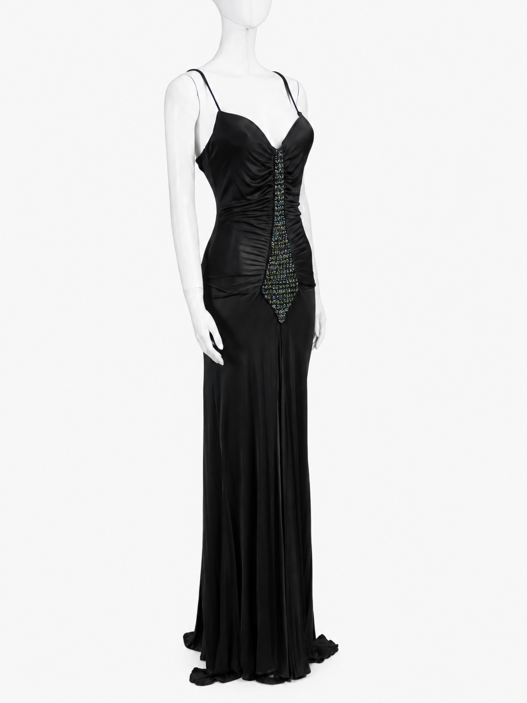 Roberto Cavalli spring 2005 embellished maxi gown