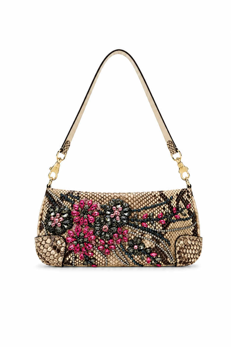 Dolce & Gabbana python shoulder bag