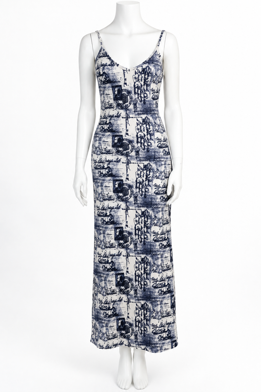 Jean Paul Gaultier printed dress