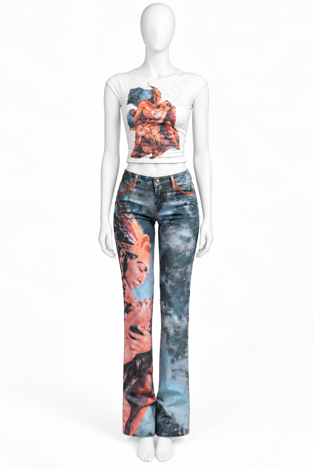 Voyage printed set