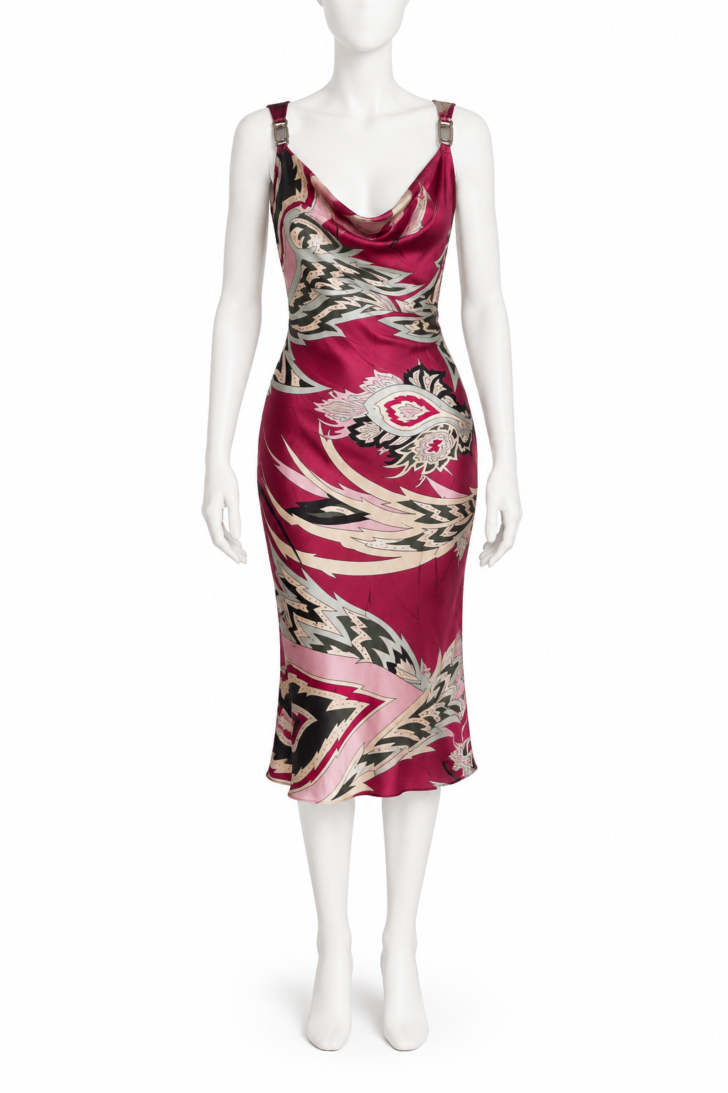 Alexander McQueen spring 2001 “Voss” reversible silk dress
