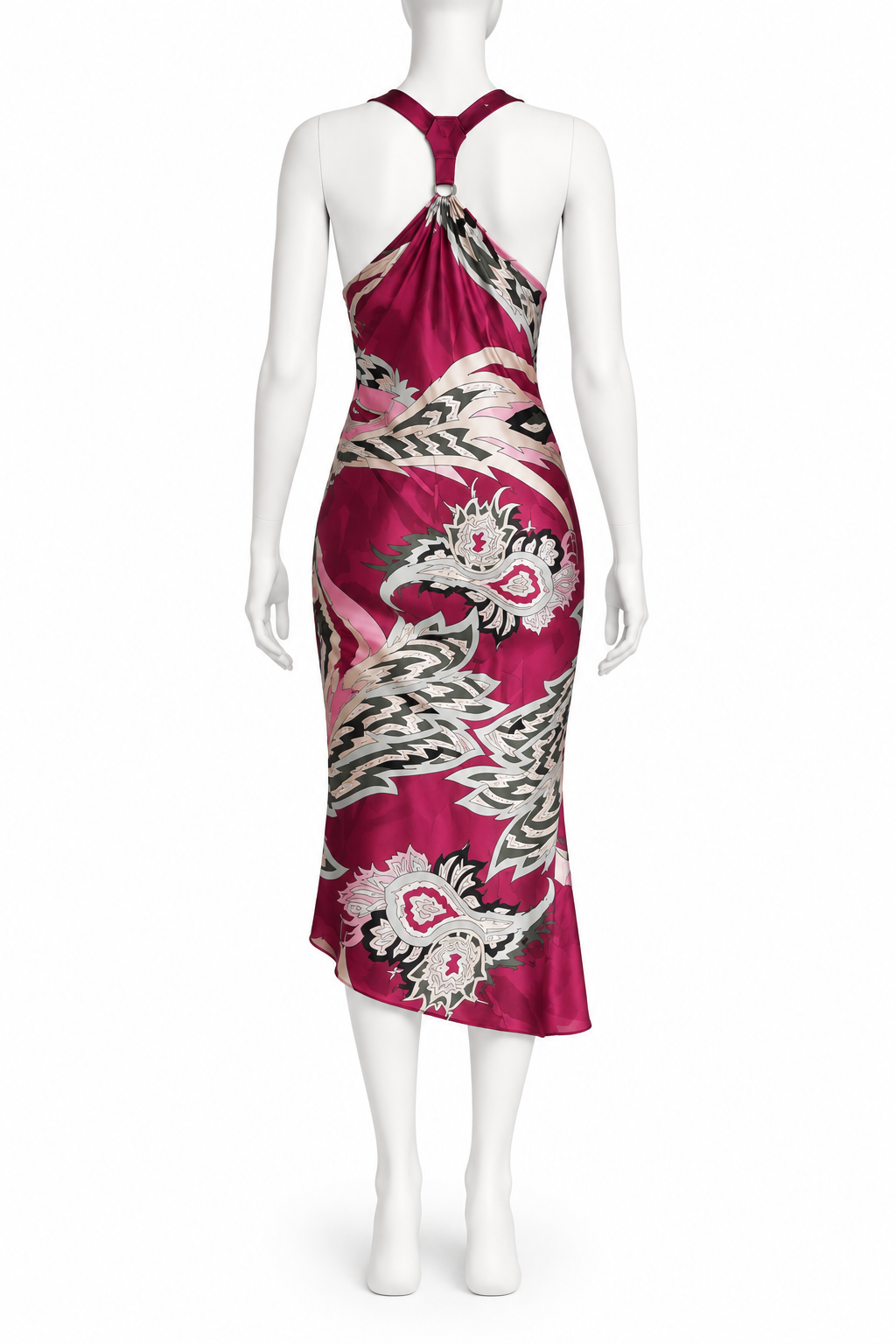 Alexander McQueen spring 2001 “Voss” reversible silk dress
