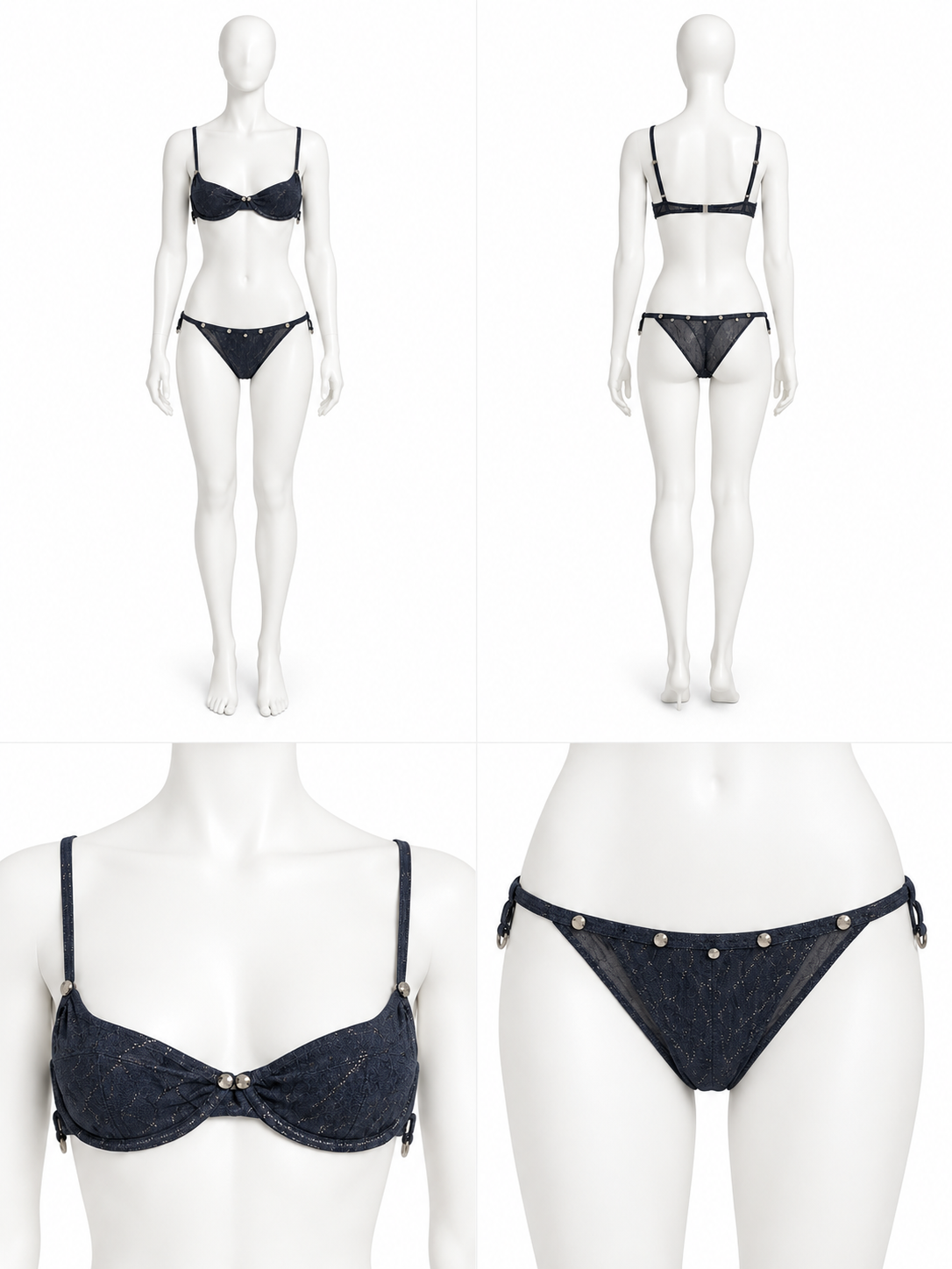 Dior spring 2001 metallic bikini
