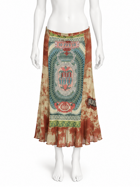 Jean Paul Gaultier spring 1994 rare low-waisted skirt