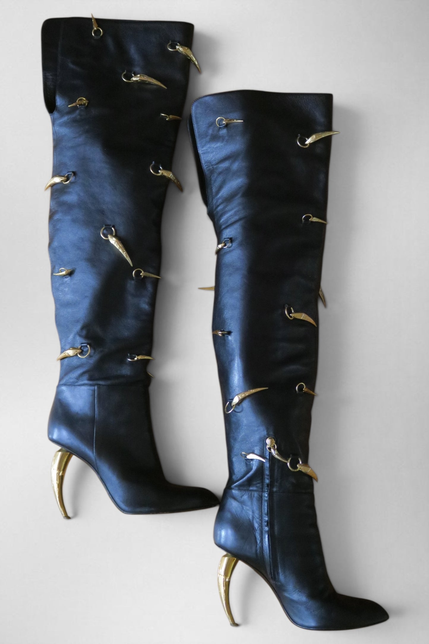 Roberto Cavalli runway boots