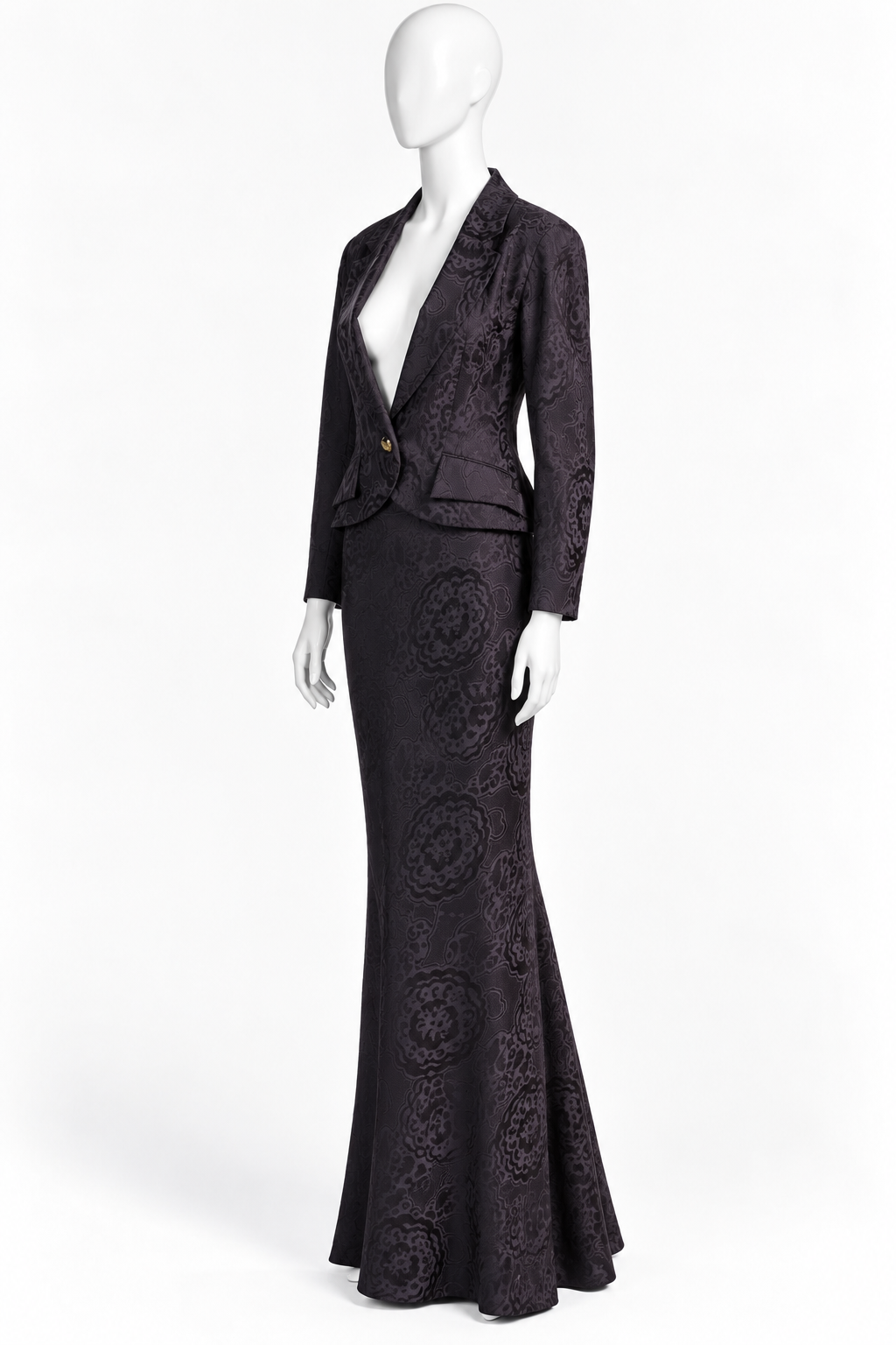 Dior spring 1999 jacquard set