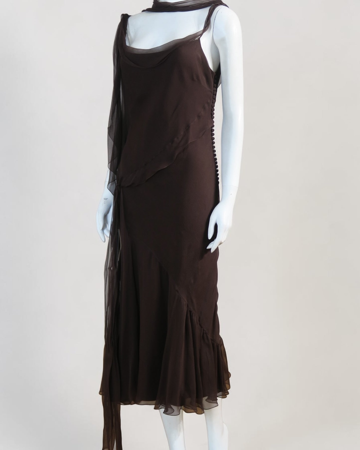 Dior fall 2005 silk dress