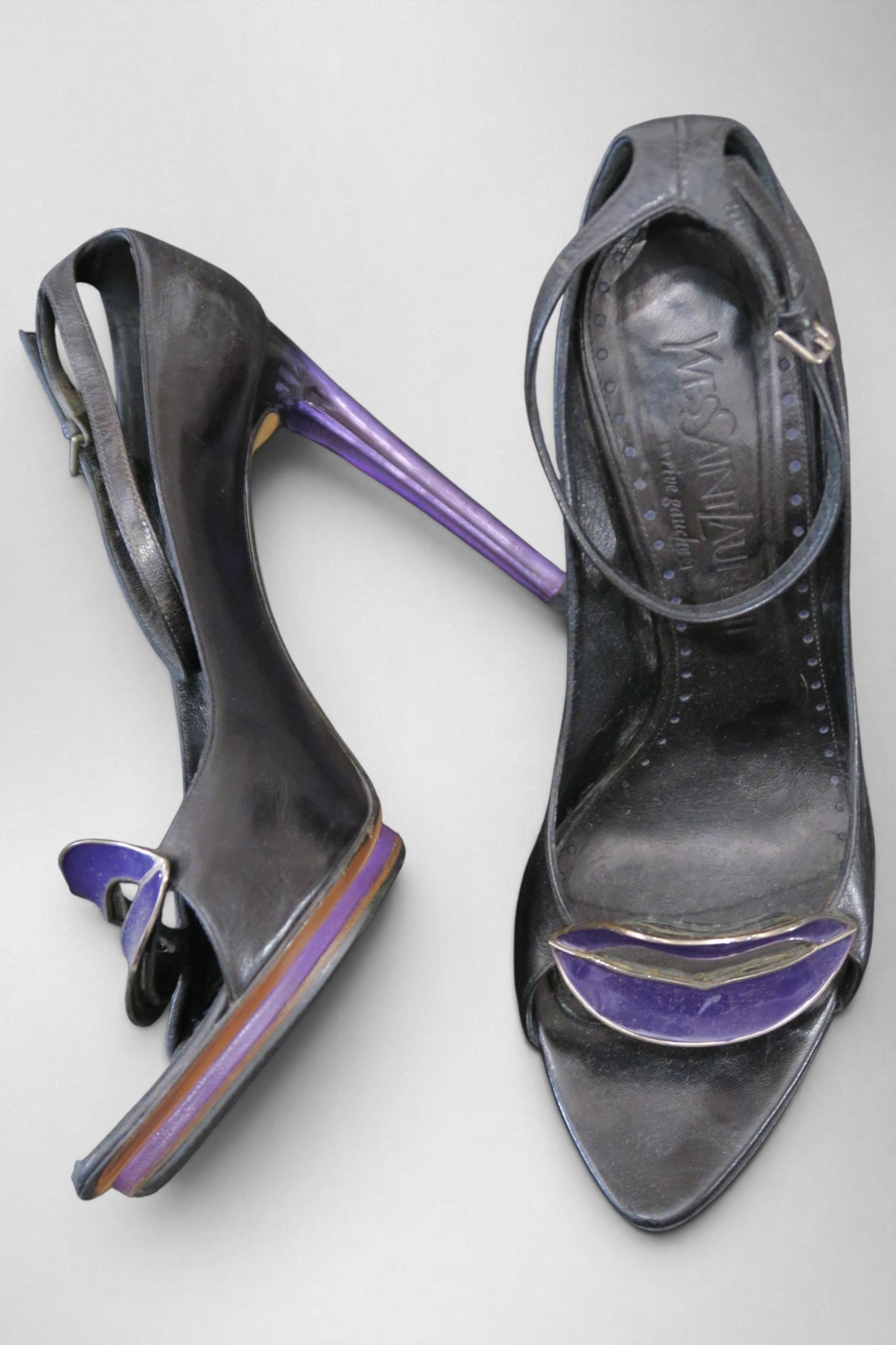 Yves Saint Laurent lips heels