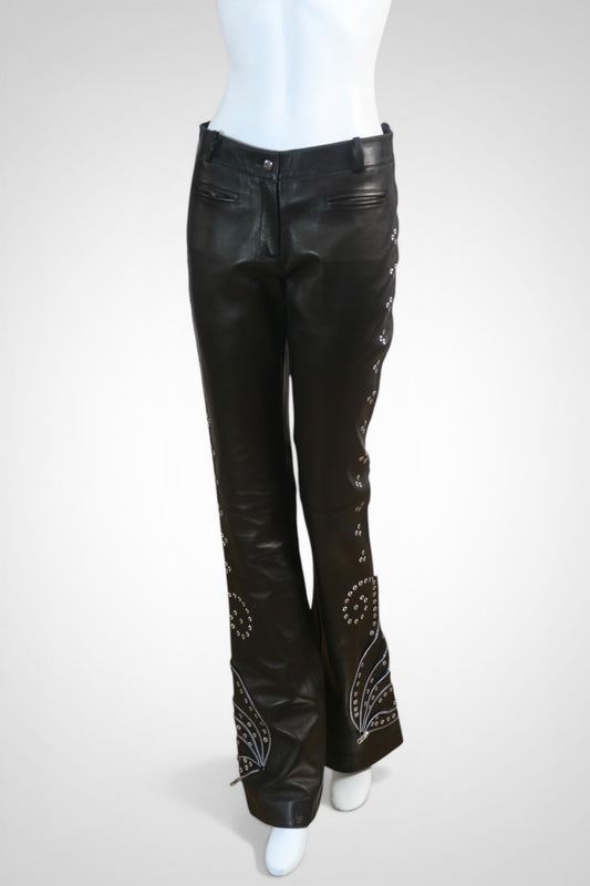 Dior fall 2003 leather pants