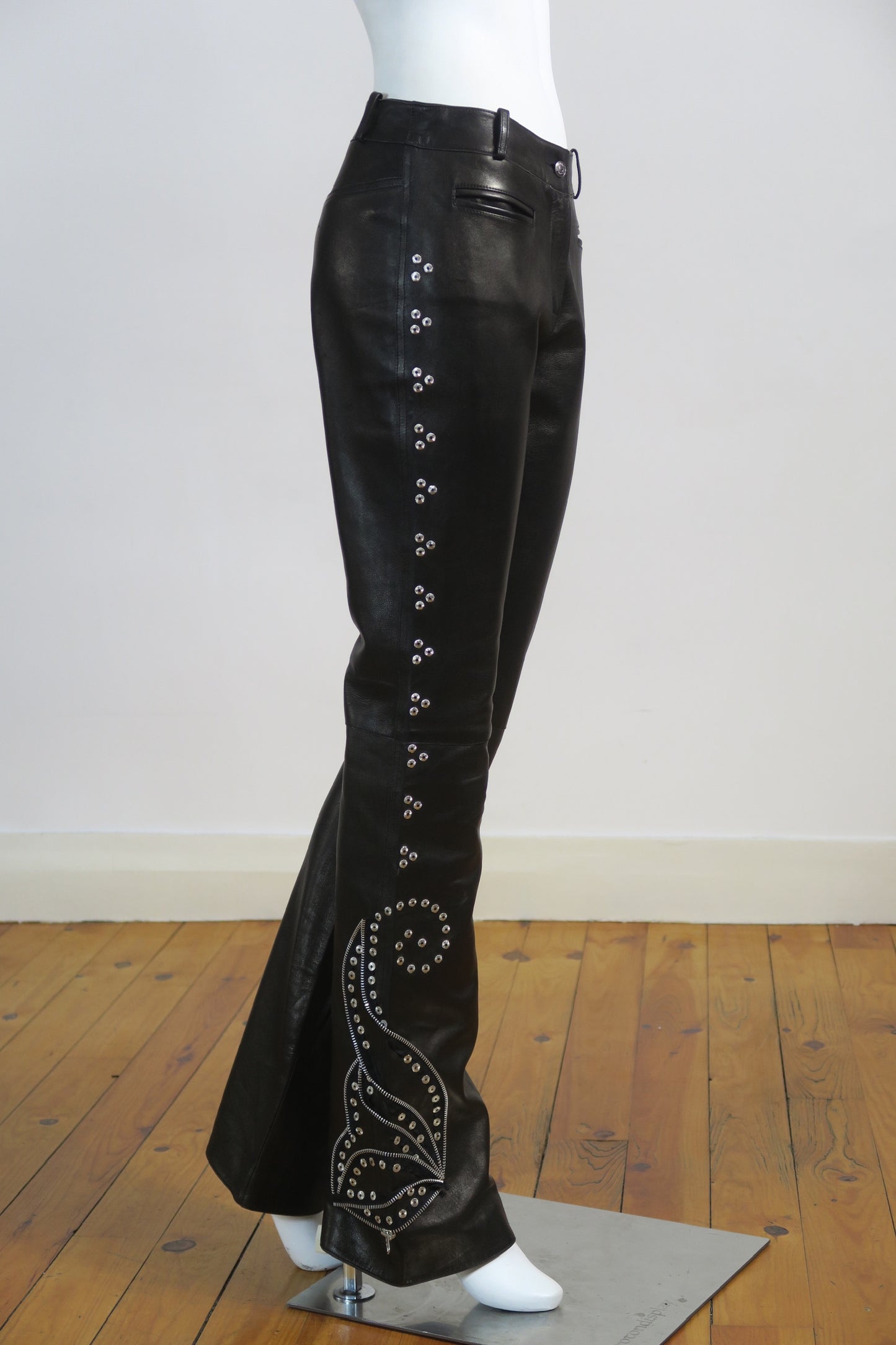 Dior fall 2003 leather pants